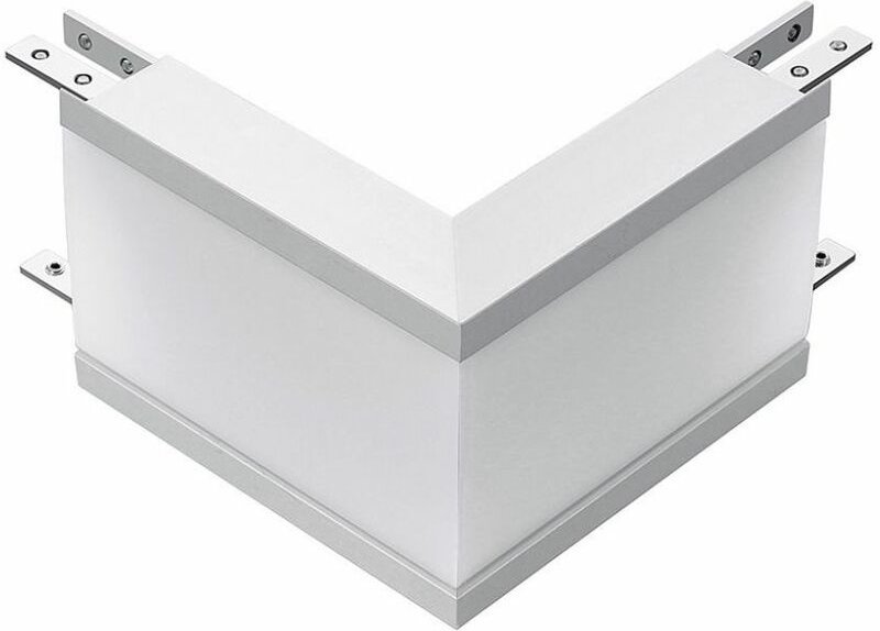 V-tac - 12W Linear L-förmiger Samsung Chip led Einbaustecker Weiß Naturweiß