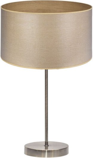 Tania Stehtischlampe 1xe27 Leder/helles Holz 62x30x30 cm