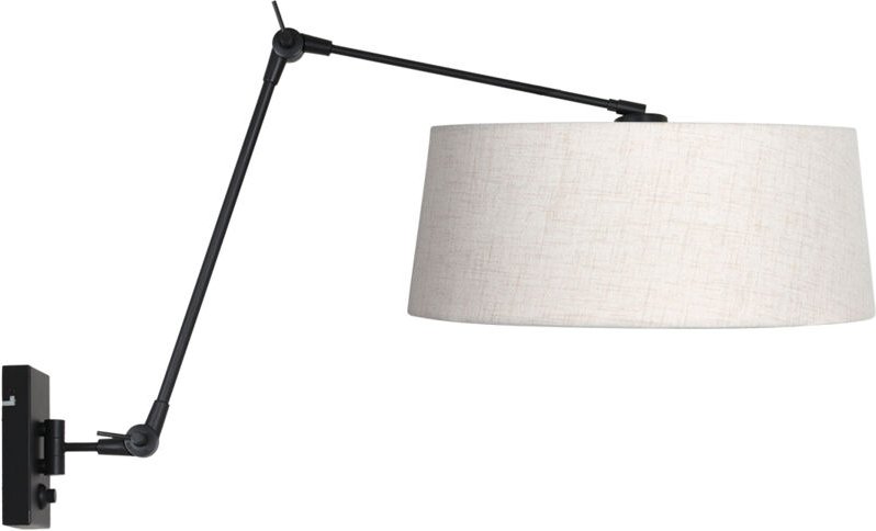 Steinhauer - wandleuchte - Prestige Chic - schwarz - metall