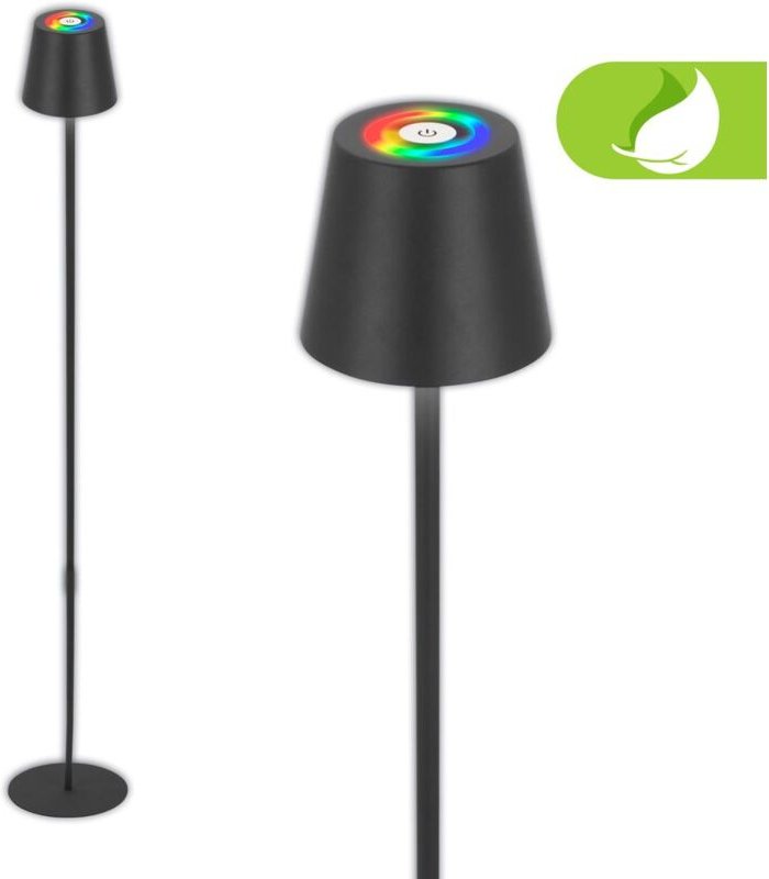Thumbnail - Briloner - rgbw led Stehlampe kabellos Stehleuchte Standleuchte Akku Wohnzimmer Aussen