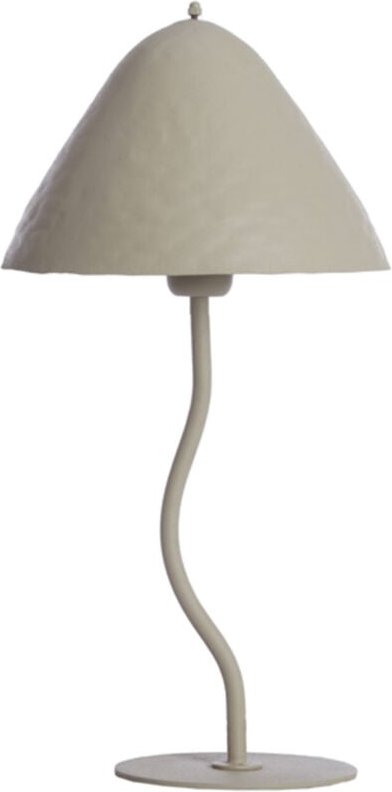 Tischlampe - Elimo - beige - metall - - Light&living