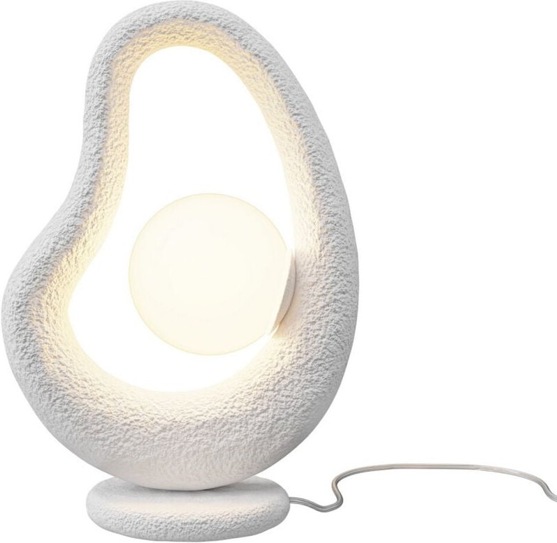 Thumbnail - Maytoni Opus Moderne Globe Tischlampe Weiß 1xG9