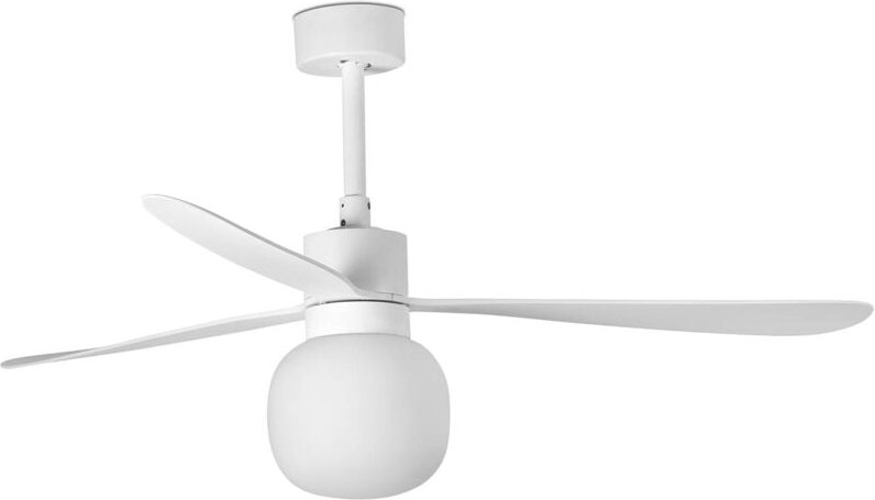 Faro Amelia Große 3-Blatt-Leuchte in Mattweiß mit Licht 2700 k, Wiz Smart System