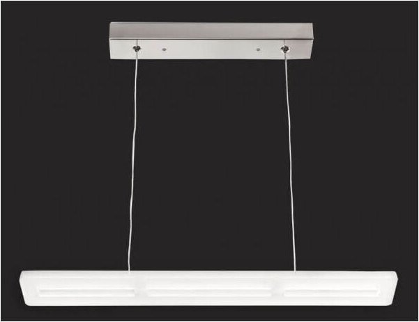 Fabrilamp - Pendelleuchte 24w 4000k akropolis weiß/chrom 1920lm (regx60)