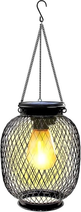 Tlily - Solar-Laterne für den Außenbereich, Hängelaternen, Lichter, a