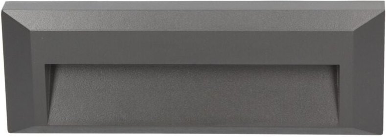 GSC - led Wandleuchte Kuito Serie 4W 3000 - 4000 - 6000K IP65 Anthrazitgrau