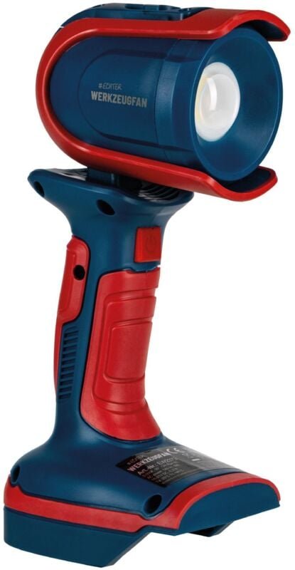 Echter Werkzeugfan LED Akku-Handlampe 580 Lumen, 18V Multi-Akku System