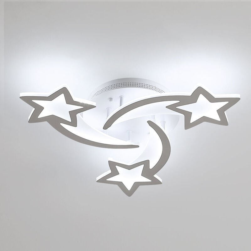 Goeco - Moderne led Deckenleuchte, Wohnzimmerlampe 40W 4500LM, Deckenlampe Deckenbeleuchtung für Wohnzimmer Schlafzimmer...