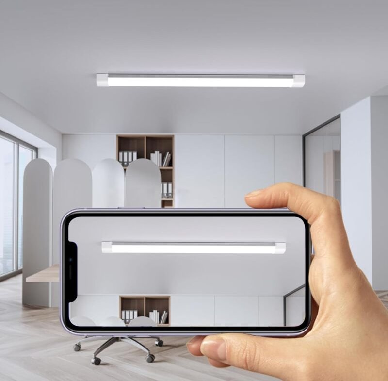 LED Feuchtraumleuchte Modlicht 120cm Deckenleuchte Röhre 36W Wandleuchte Kalteweiß 5000K IP65 Wasserdicht Feuchtraumlamp...