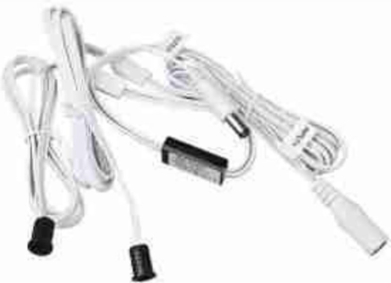 LED23457 VT-82060 4W LED Wandleuchte Schwarz Gehäuse Quadratisch 4000K IP65