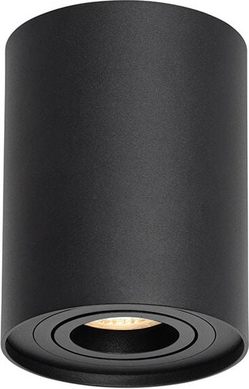 Moderner Deckenspot schwarz dreh- und neigbar - Rondoo up