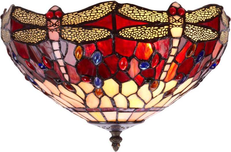 Deckenleuchte der Serie Belle Rouge, Durchmesser 40 cm