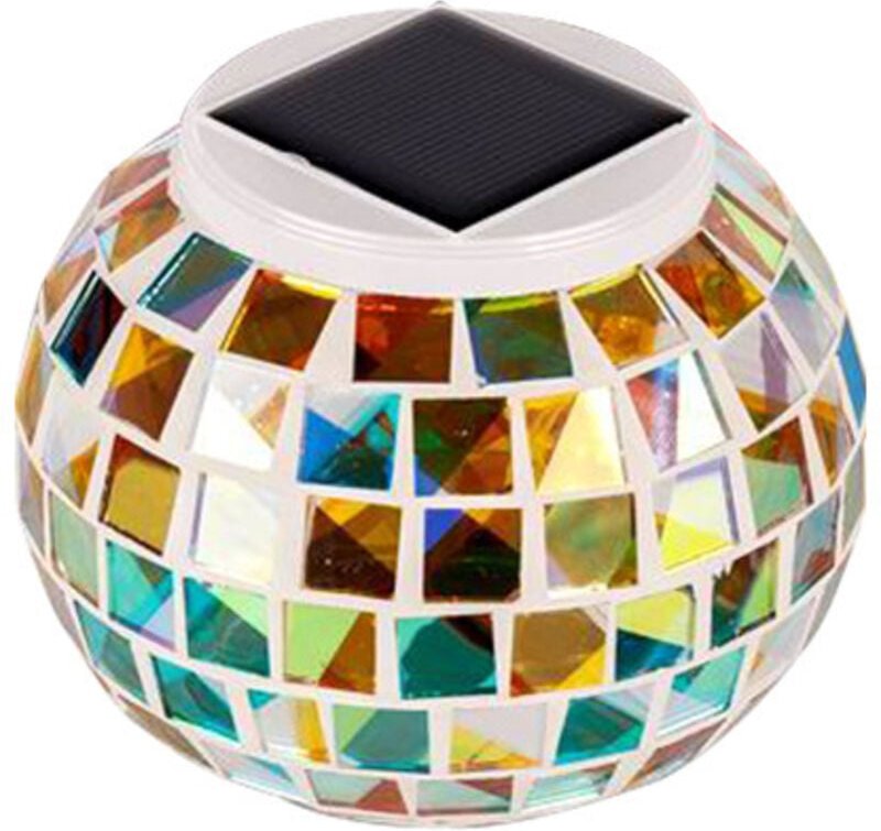 Solarleuchten für den Außenbereich, Solar-Garten-Blumenlampe, Solar-Gartenleuchten, wiederaufladbar, mehrfarbig, wasserd...