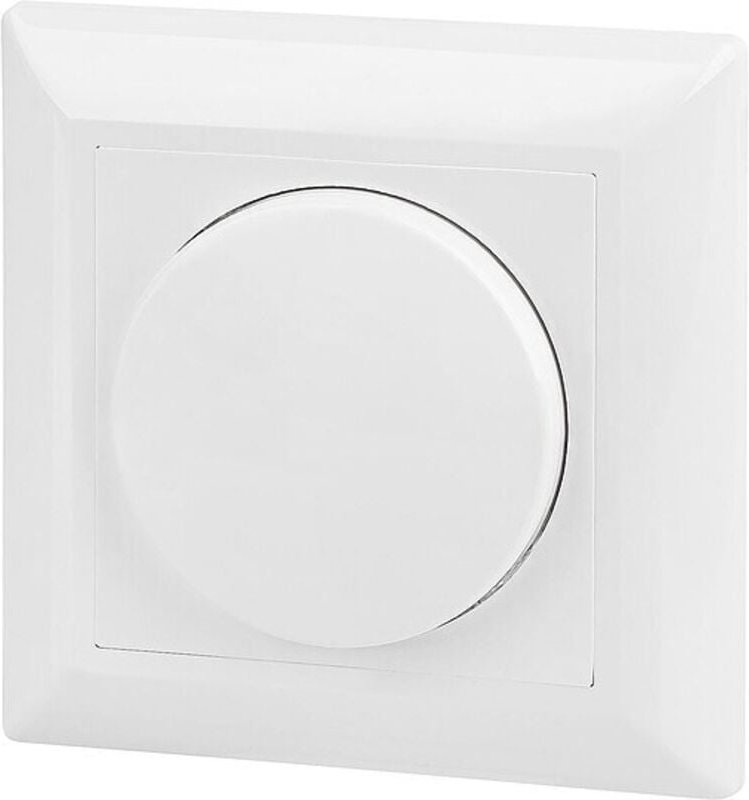 Abdeckrahmen LED-Drehdimmer - 84 x 84 x 19 mm