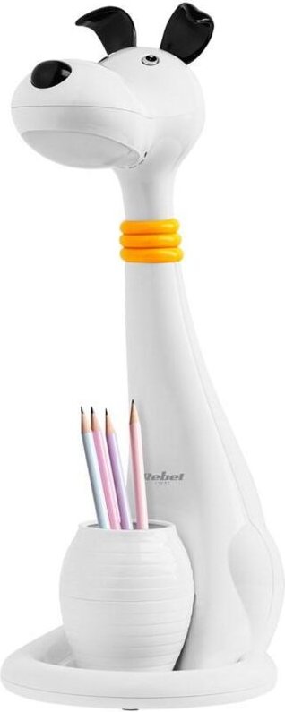 Rebel LED-Schreibtischlampe Touch Weiß - Design Süßer Hund