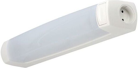 L'ebenoid - L'Ebenoïd 055318 Badezimmerleiste Led eo s19 led - 7w - 3000k - 400 lm - inter + pc - weiß