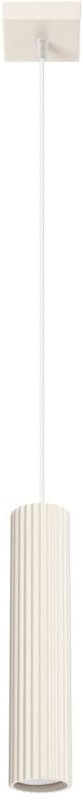 Bernstein 1 GU10 Hängelampe Beige Alu Lumilo 15.459.92