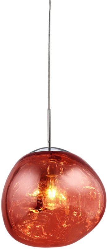 Hängelampe Lumineca Thelio 28x166 cm Rot 4 W