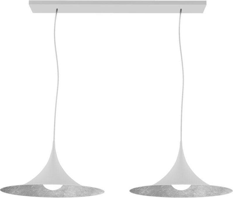 Louie sospensione 2 luci foglia