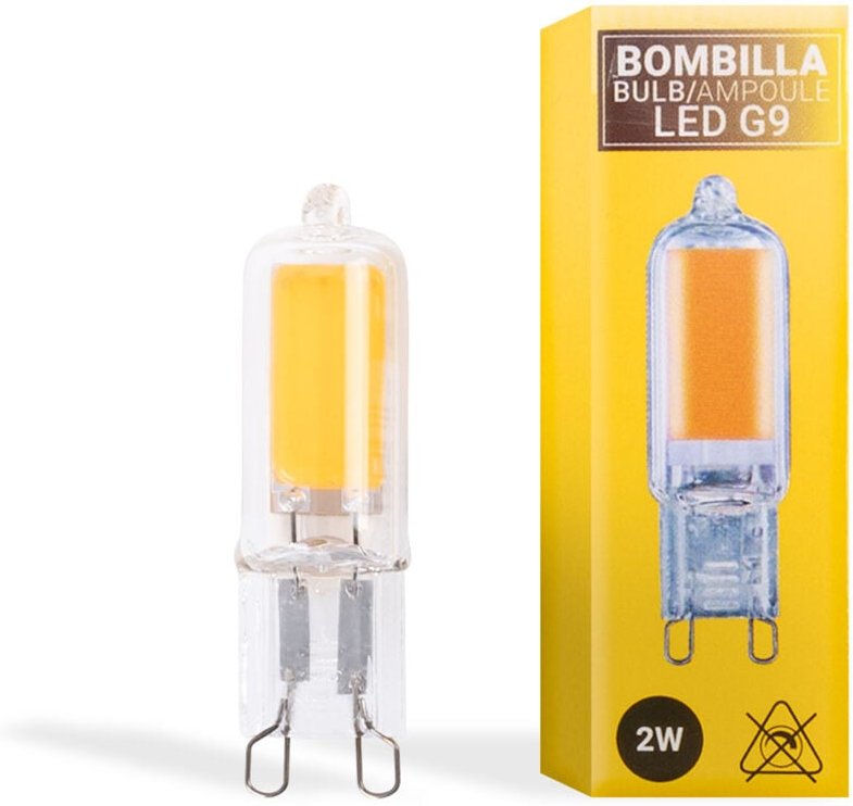 Thumbnail - LED G9 Stiftsockellampe 220-240V AC - COB - 360° - 2W