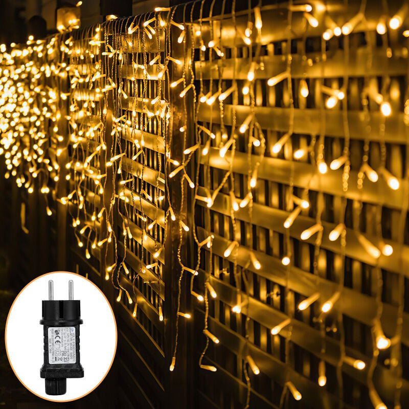 SWANEW 20m LED Lichterkette weihnachtslicht Wasserdicht Leuchte Beleuchtung,Warmweiß