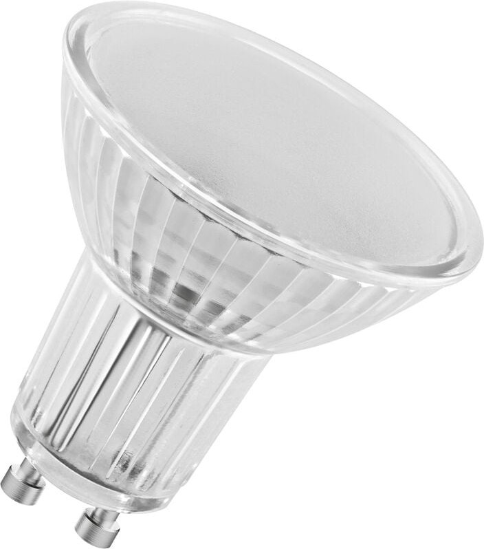 Osram - led base PAR16 50, Reflektor LED-Lampen aus Glas für GU10 Sockel, Warmweiß (2700K), Ersatz für herkömmliche 50W-...