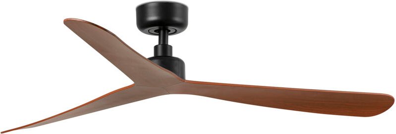 ROCKER L Ventilator schwarz/Nussbaum