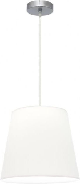 Hängeleuchte Maldivas 1xe27 Chrom/weiß Reg.35d de Fabrilamp