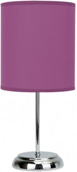 Meine Lampe - Nicole Fuchsia Tischlampe 1xe27 (36x16)