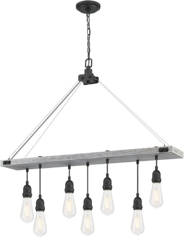 Kronleuchter Elway Esche / Gun Metal