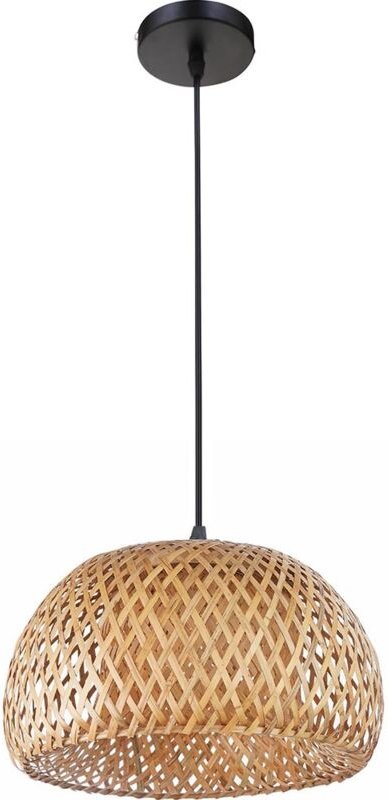Bambus-Deckenlampe - Pendelleuchte im Boho-Bali-Design - Talli