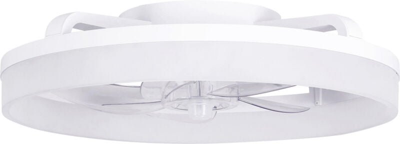 Deckenventilator 20 w (ø x h) 500 mm x 165 mm Weiß Timer, mit Fernbedienung, mit Bele - Westinghouse