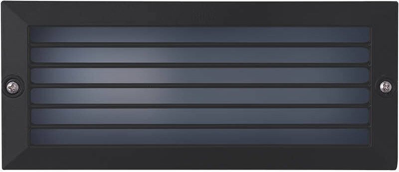 Befale Wandleuchte mit Gitter E27 Schwarz