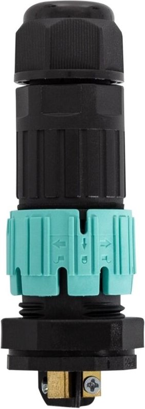 Kabelverbinder für Abzweigdose 3-Pin 0,5-2,5mm² IP68 Schwarz