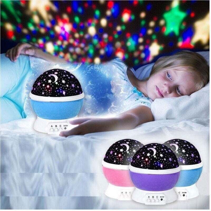 Vtizikl Star Master Lampada Proiettore Luci Led Effetto Cielo Stellato Colore Notte 5v -