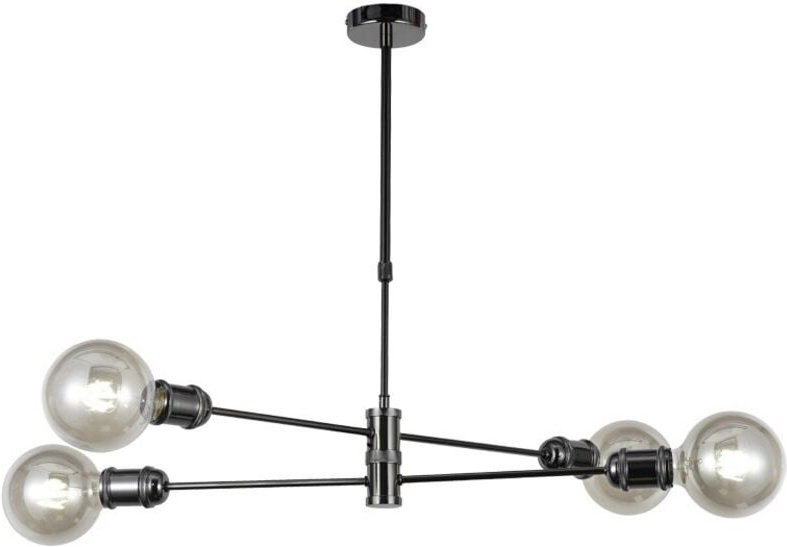 Deckenleuchte Horizon Graphit 4 Lichter CRISTALRECORD 99-894-27-280