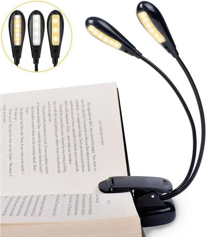 14 Leuchten, 9 Geschwindigkeitsstufen, 1,2-V-LED-Leselampe, augenschonende Schreibtischleuchte zum Lesen und Beleuchten