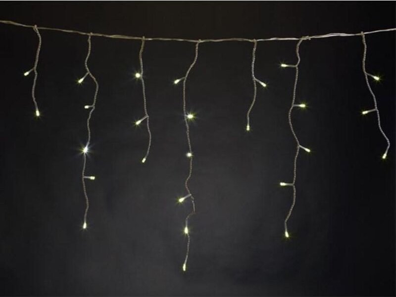 Vellight - Rana led - 4 x 1.3 m - 300 LEDs - Warmweiß - transparentes Kabel - 24 v