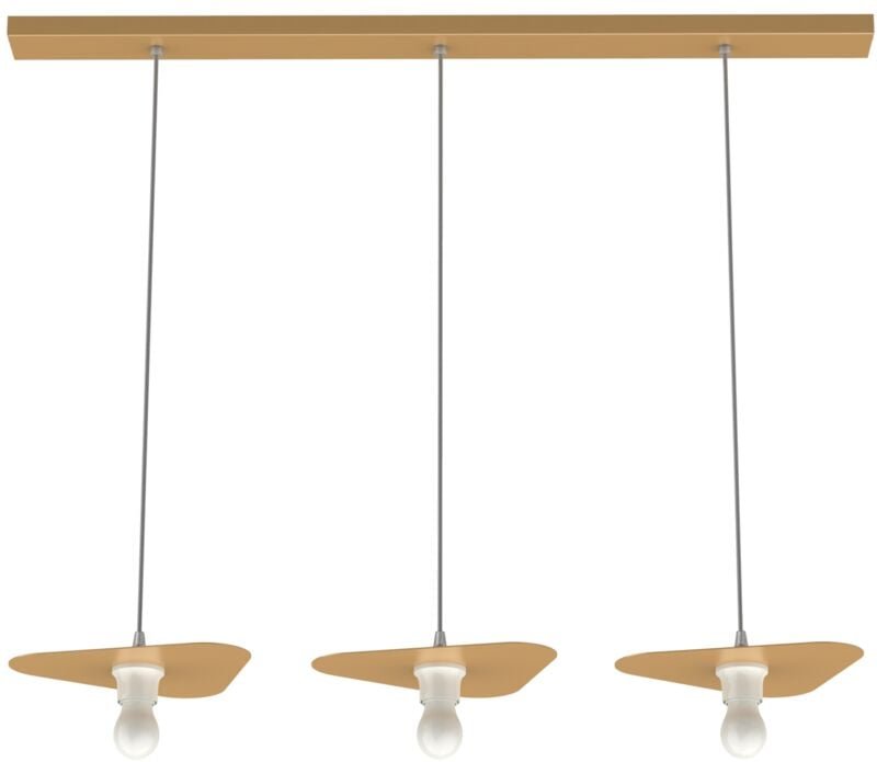 Cloud sospensione binario 3 luci monocolore opaco