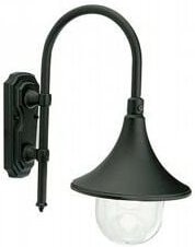 Thumbnail - Hochwertige Aluminiumguss-Wandlampe mit transparentem Diffusor - Maximale Lampenhöhe 150mm - Maximale Leistung 60W Schwa...
