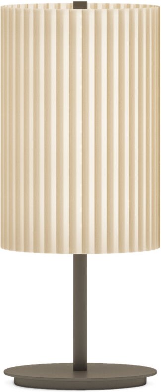 E9 coco handgefertigte Pongé-Plissee-Tischlampe