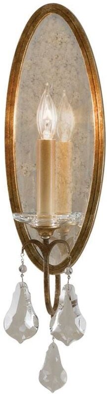 Thumbnail - Valentina - 1 Licht Innenkerze Wandleuchte Bronze, E14 - Elstead