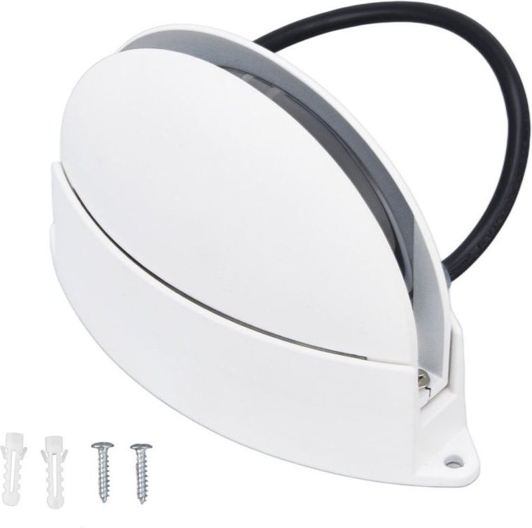 Moderne Wandleuchte, halbkreisförmige Leuchte für Wohnzimmer, Schlafzimmer, Flur (1)