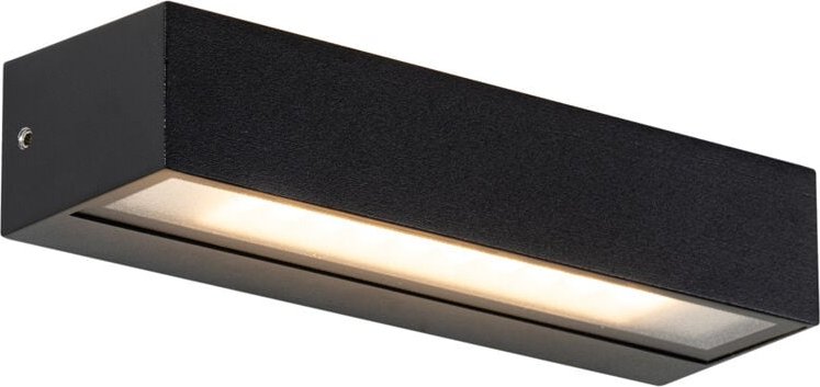 Moderne Wandleuchte schwarz inkl. led IP65 - Steph