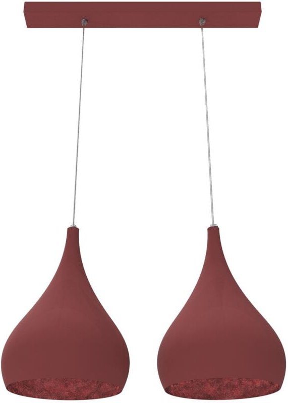 Calice sospensione binario X2 monocolore opaco