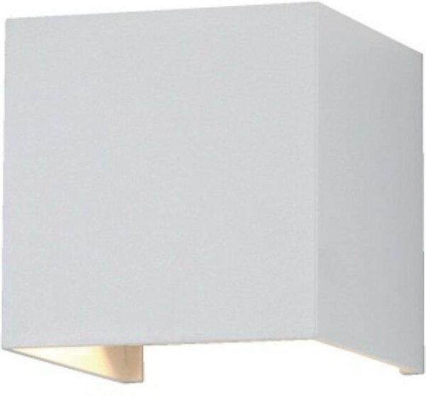 Außen led Wandleuchte Up & Down Freya Weiß