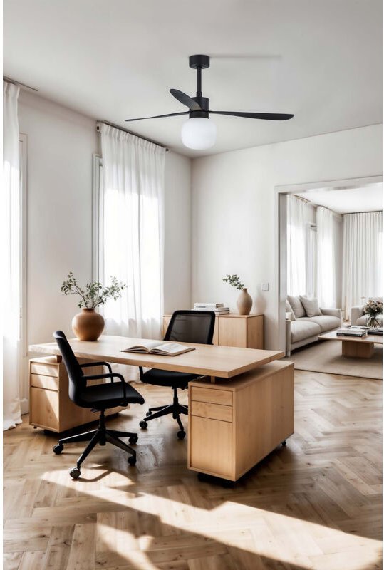 Thumbnail - Deckenventilator mit Schwarzlicht ø 132 cm amelia ball led