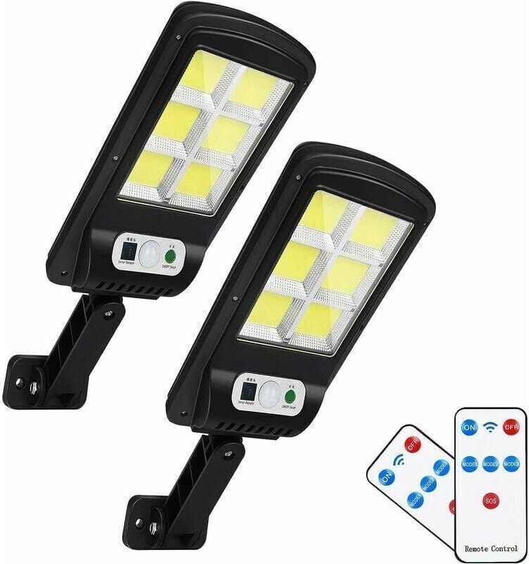 ferngesteuerte LED-Lampen, solarbetriebene LED-Außenstraßenleuchte, drahtlose Sicherheitswandleuchte