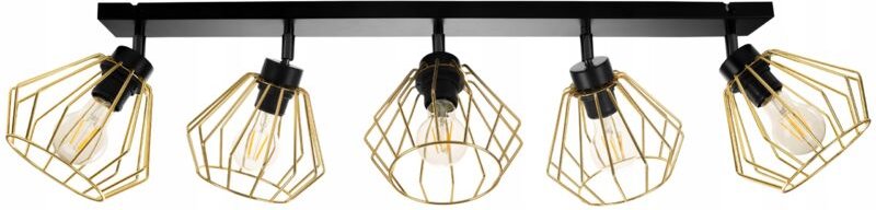 Deckenlampe Hängelampe Kronleuchter Golden Led Plafon