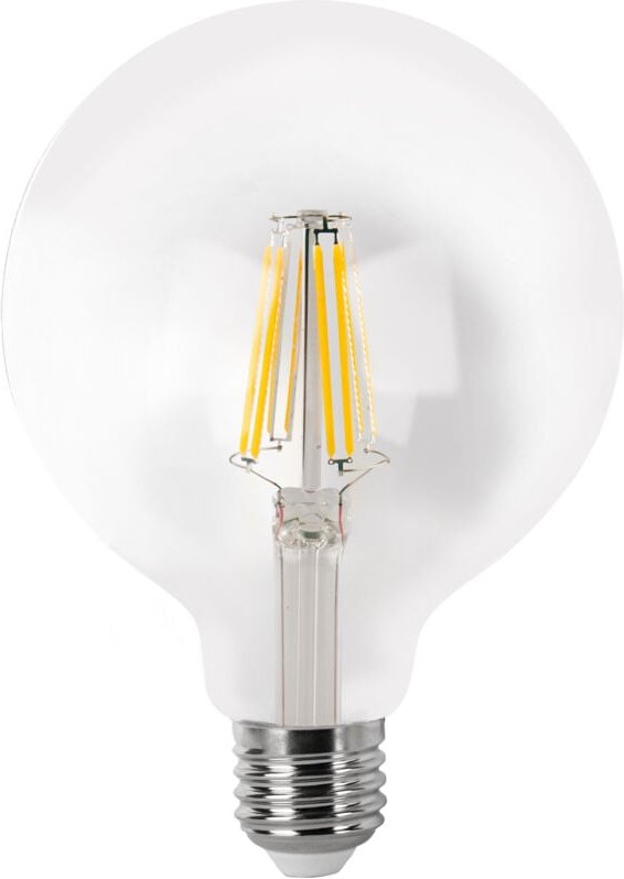 Matel - Globe led Filament Glühbirne E27 G95 4W kalt klar